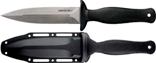 Cold Steel CS10BCTL Counter TAC I 5" Spear Point AUS-8A Blade Knife - View 2