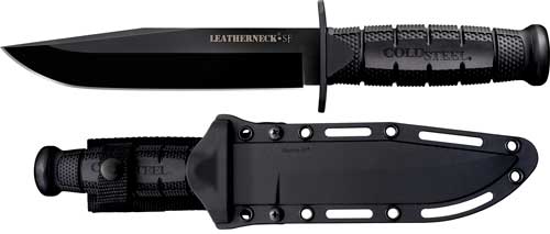 Cold Steel Leatherneck 39LSFC 6.75 In Clip Point D2 Steel Black - View 2