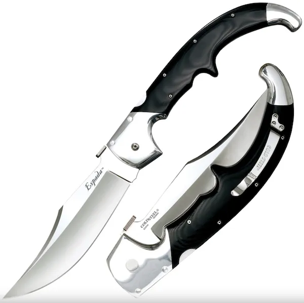 Cold Steel CS62MA Espada XL 7.5" S35VN Folding Knife G10 Handle Black - View 2