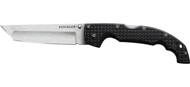 Cold Steel CS29AXT Voyager XL 5.5" Tanto AUS-10A Blade Black Handle - View 2