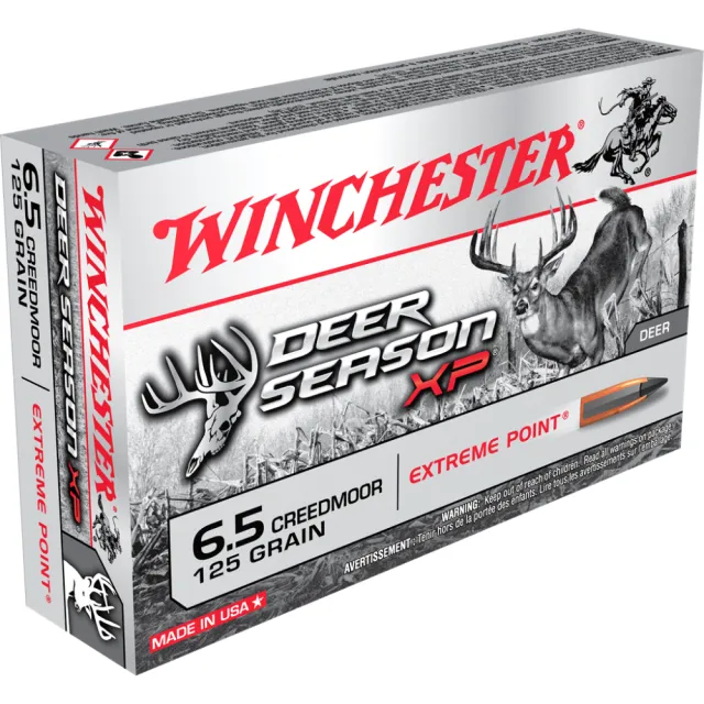 Winchester Ammo X65DS Deer Season XP 6.5 Creedmoor 125 gr Extreme Point 20 Per Box/ 10 Cs - View 2