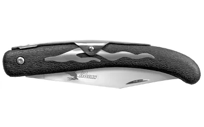 Cold Steel CS20KJ Kudu Lite 4.25" Folding Plain Polished 5Cr15MoV SS Blade/Black Woodgrain Zy-Ex Handle - View 3