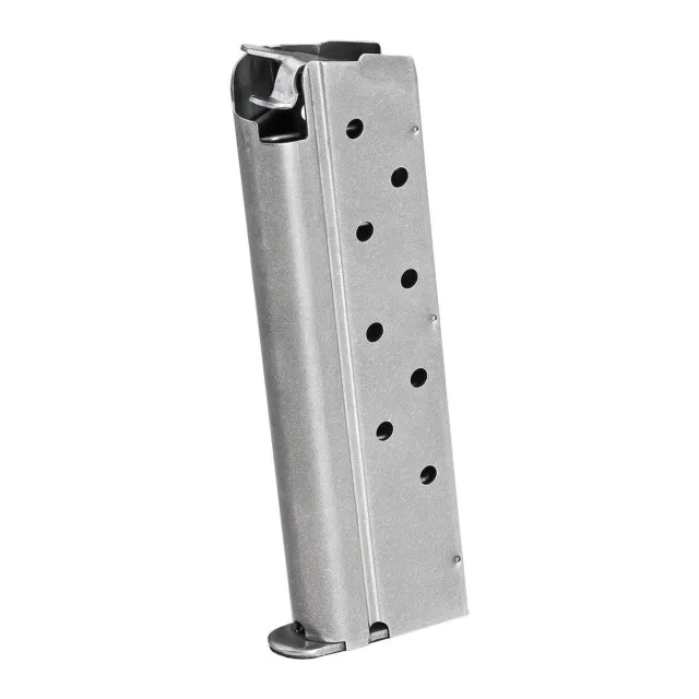 Springfield Armory PI6083 1911 .40 S&W Stainless Steel 8-Round Magazine, Durable Metalform Design - View 2