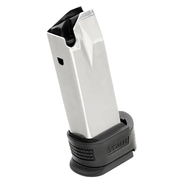 Springfield Armory XD40 Sub-Compact 40 S&W Magazine, 12-Round Capacity, Stainless Steel with Black X-Tension - View 2