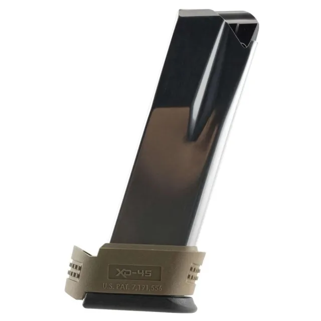 Springfield Armory XD4550 45 ACP Magazine 13 Round Stainless Steel Dark Ear - View 2