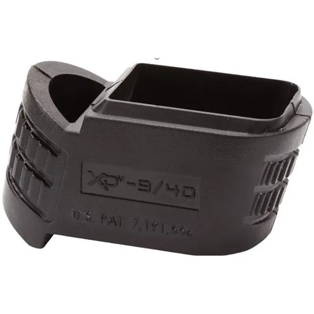 Springfield Armory XDM5002C Backstrap Sleeve made of Polymer with Black Finish & 1 Piece Design for 9mm Luger, 40 S&W Springfield XD-M Compact with #2 Backstrap & 3.80" Barrel - View 2