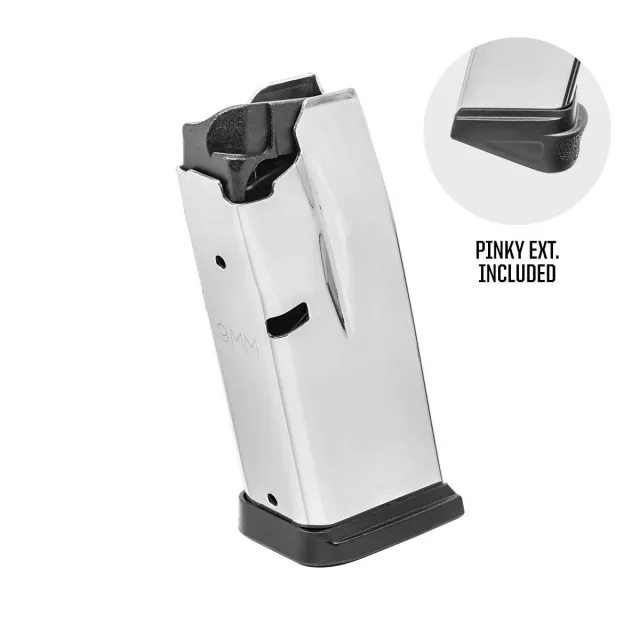 Springfield Armory Hellcat HC5910 9mm 10-Round Stainless Steel Magazine - View 2