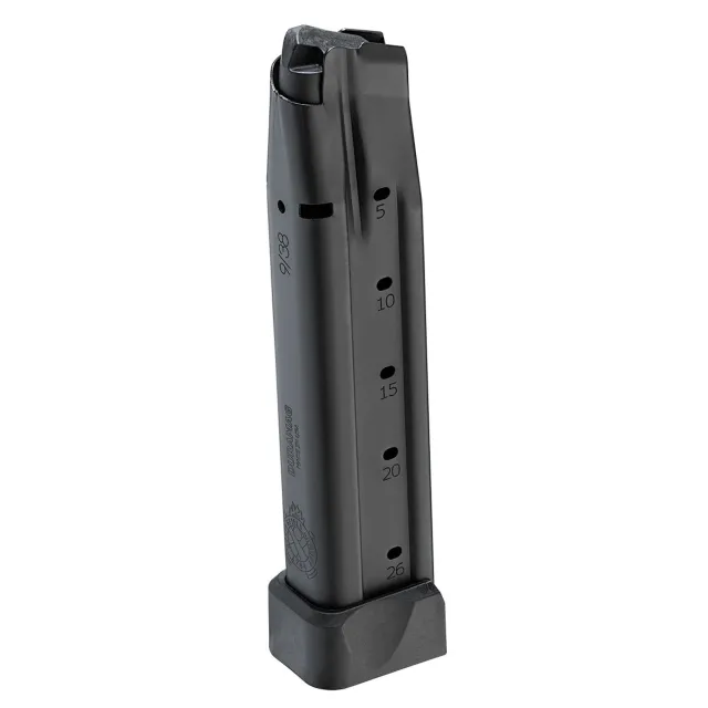 Springfield Armory 1911 DS Prodigy 9mm, 26-Round Magazine, PH6926, Black Steel with Polymer Base Pad - View 2