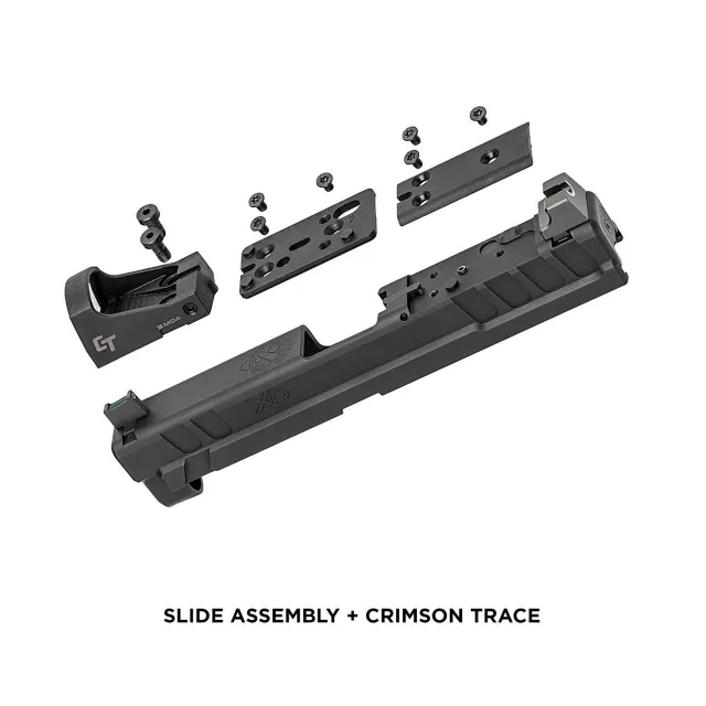 Springfield Armory XD4903 9mm 4 In Black Steel OSP Slide Assembly - View 2