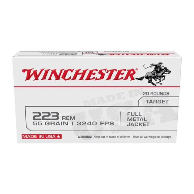 Winchester W223DRUM 223 REMINGTON 55GR FULL METAL JACKET 14000 ROUNDS PER BUCKET - View 2
