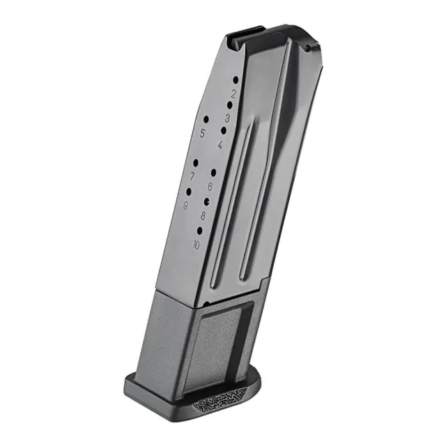 Springfield Armory EC6010 Echelon 10-Round 9mm Luger Magazine, Black Stainless Steel, Low Capacity - View 2