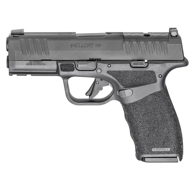Springfield HCP9379BOSP-15 Hellcat Pro 9mm 3.7" Black Optics Ready - View 2