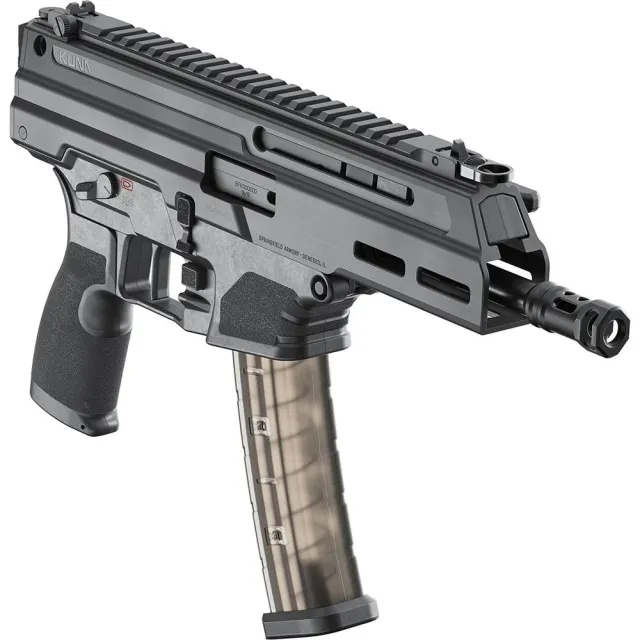 Springfield Armory KN90640B Kuna 40 S&W 30 + 1 Melonite Pic Rail End Plate Roller-Delayed Op System M-LOK Handguard - View 2