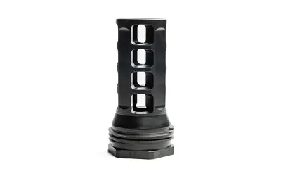 HUXWRX 1598 Muzzle Brake-QD .338 Cal 3/4x24 Black - View 2