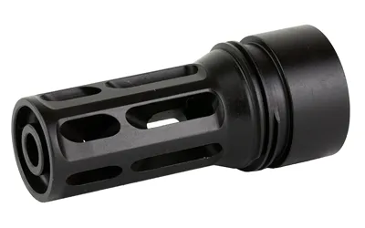 Huxwrx 1912 Flash Hider-QD 5.56 M24x1.5 RH Black Steel 2.3" - View 4