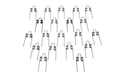 LBE Unlimited ARHS20PK AR Parts Hammer Spring 20 Pack AR-15 Silver Stainless Steel - View 2