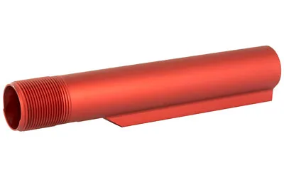LBE Unlimited MBUF002RED 6-Position AR-15 Mil-Spec Buffer Tube Red - View 2