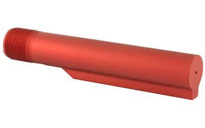 LBE Unlimited MBUF002RED 6-Position AR-15 Mil-Spec Buffer Tube Red - View 3