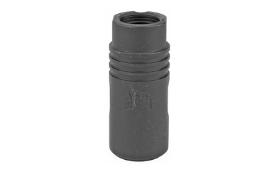 LBE Unlimited AK47-DP Dual Port Flash Hider 14x1 LH Black USA Made - View 3