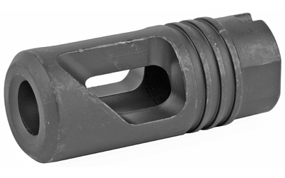 LBE Unlimited AK47-DP Dual Port Flash Hider 14x1 LH Black USA Made - View 4