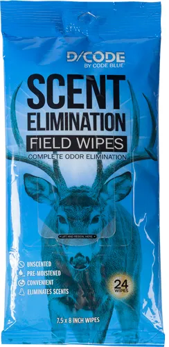 Code Blue D-Code Odor Eliminator Field Wipes OA1318 - View 2