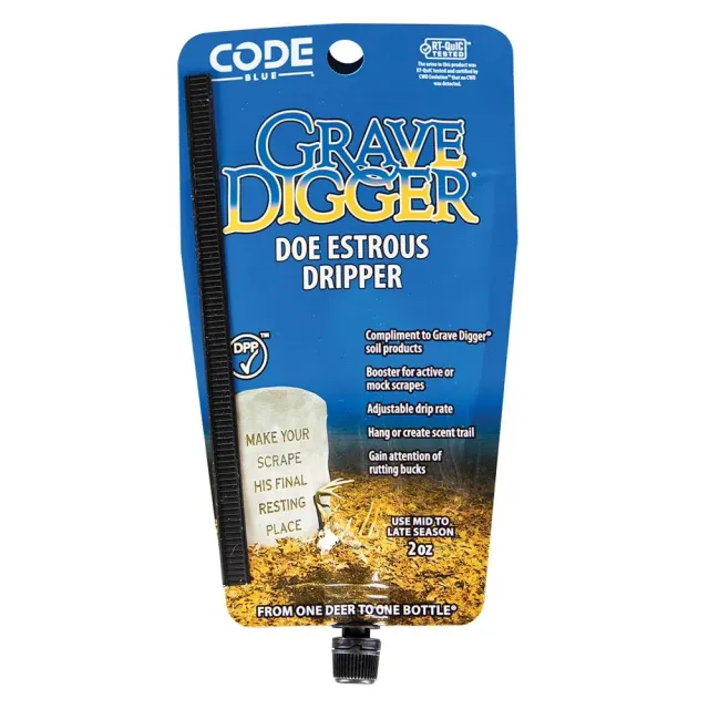 Code Blue Grave Digger Doe Estrous Dripper OA1425 - View 2