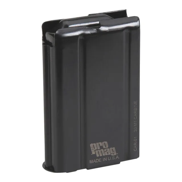 ProMag CAR01 M1 Carbine 10-Round Magazine, .30 Caliber, Blued Heat-Treated Steel, Chrome-Silicon Wire Spring, USA Made - View 2