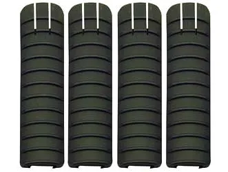 ProMag PM015A Black Polymer 1913 Picatinny Rail Cover 4-Pack - View 2