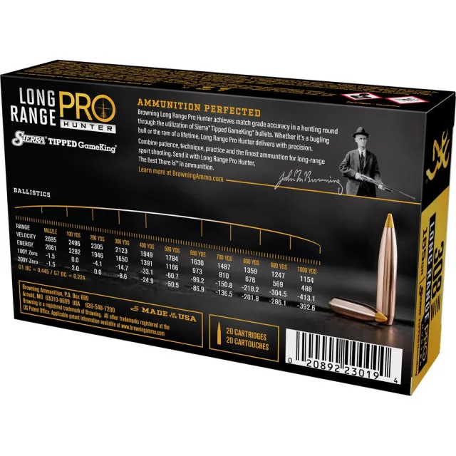 Browning LRP Hunter .308 Winchester 165 Grain Tipped GameKing - View 2