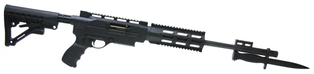 Archangel AA597R AR-15 Style Conversion Stock Black Synthetic 6-Position - View 2