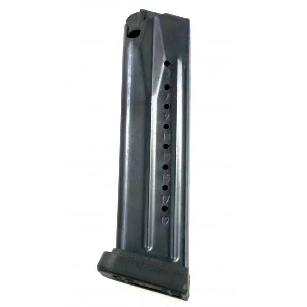 ProMag SPRA6 19-Round 9mm Springfield XD(M) Magazine - Blued Steel, Heat-Treated, TECHNAPOLYMER Components, Anti-Fatigue Spring, USA Made - View 2