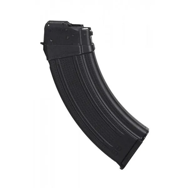 ProMag AKSL30 AK-47 Magazine, 30-Round, Black DuPont Zytel Polymer, Steel Lined, 7.62x39mm, Anti-Tilt RollerFollower, USA Made - View 2