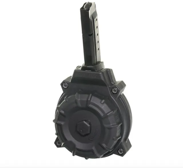 ProMag For Smith & Wesson Shield 9mm 50rd Polymer Black Drum Mag (DRM-A15) - View 2