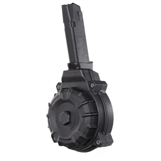 ProMag DRM-A20 Drum Magazine 9mm Luger 50 Rounds Black Polymer - View 2