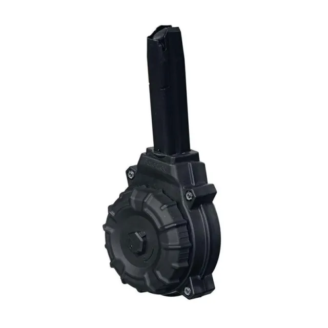 ProMag Beretta 92F 9mm 50rd Black Polymer Drum Magazine (DRM-A44) - View 2