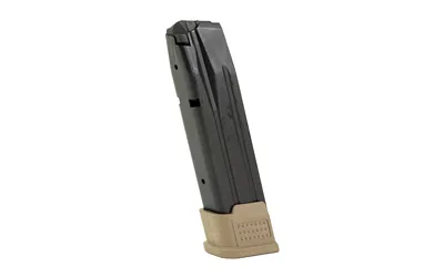 ProMag SIG-A20-FDE 9mm 21-Round Steel Magazine FDE Baseplate Blued - View 2