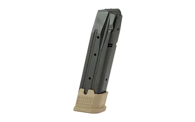 ProMag SIG-A20-FDE 9mm 21-Round Steel Magazine FDE Baseplate Blued - View 3