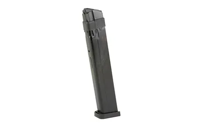 ProMag GLK-A23 9MM 28-Round Steel Drum Magazine for Glock 43X/48 Black - View 2