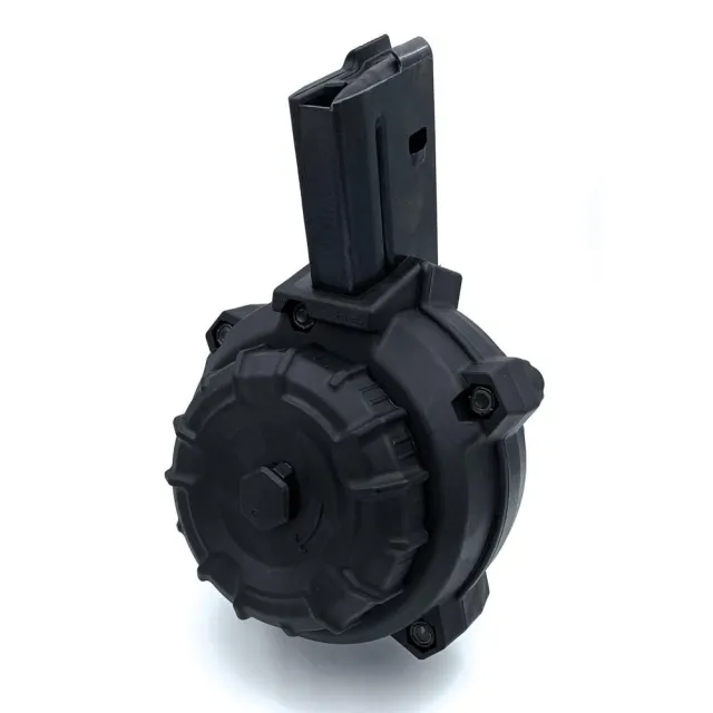 ProMag DRMA108 50rd Drum 6.8 SPC AR-15 Black Zytel Polymer - View 2