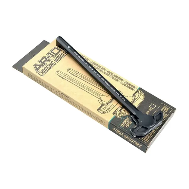 Strike Industries SI-ARCH-308-BK AR-10 Charging Handle 7075-T6 Aluminum Black - View 2