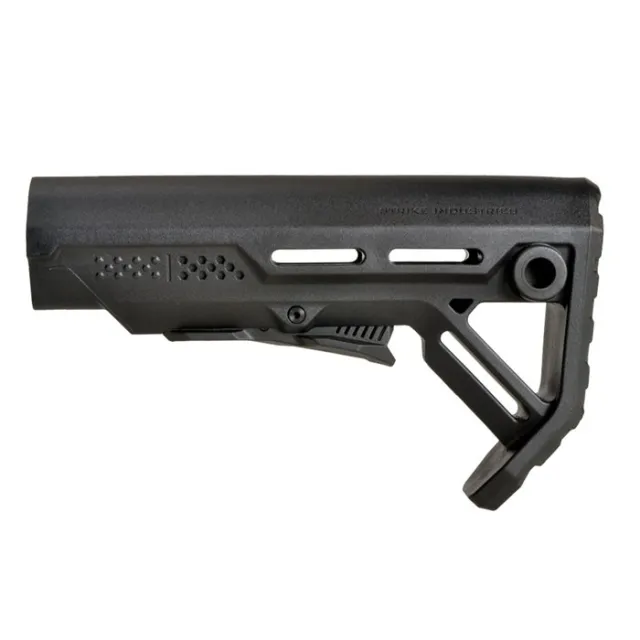 Strike Industries MOD1 Mil-Spec Black Synthetic Buttstock for AR-15/M16 - View 2