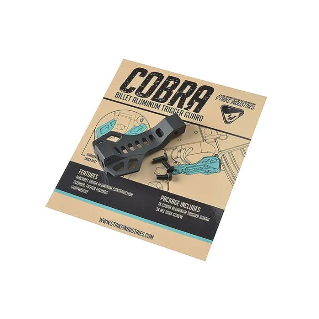 Strike Industries SI-BTG-COBRA Cobra Trigger Guard Black Aluminum AR-Platform - View 2