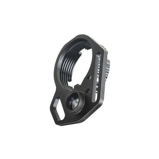 Strike Industries ARMFEP&ACN Steel End Plate in Matte Black - View 5