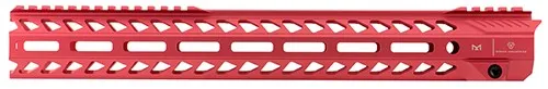 Strike Industries AR-15 15.5in Red M-LOK Handguard SI-STRIKERAIL-155-RED - View 2