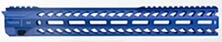 Strike Industries SI-STRIKERAIL-155-BLU AR-15 15.5" Blue M-LOK Handguard - View 2