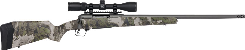 Savage 110 Woodland Hunter XP .450 Bushmaster 22 In Tungsten/Camo - View 2