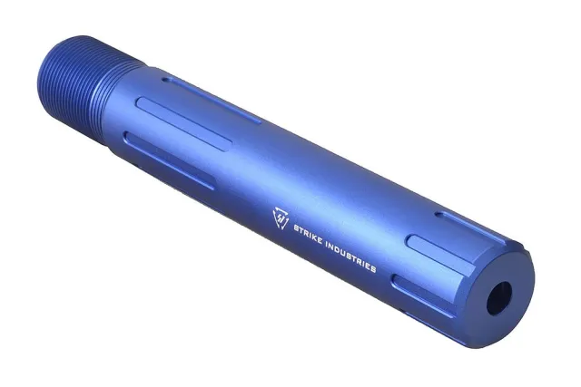 Strike Industries SI-AR-CARPRE-SLICK Blue Anodized 7075-T6 Pistol Tube - View 2