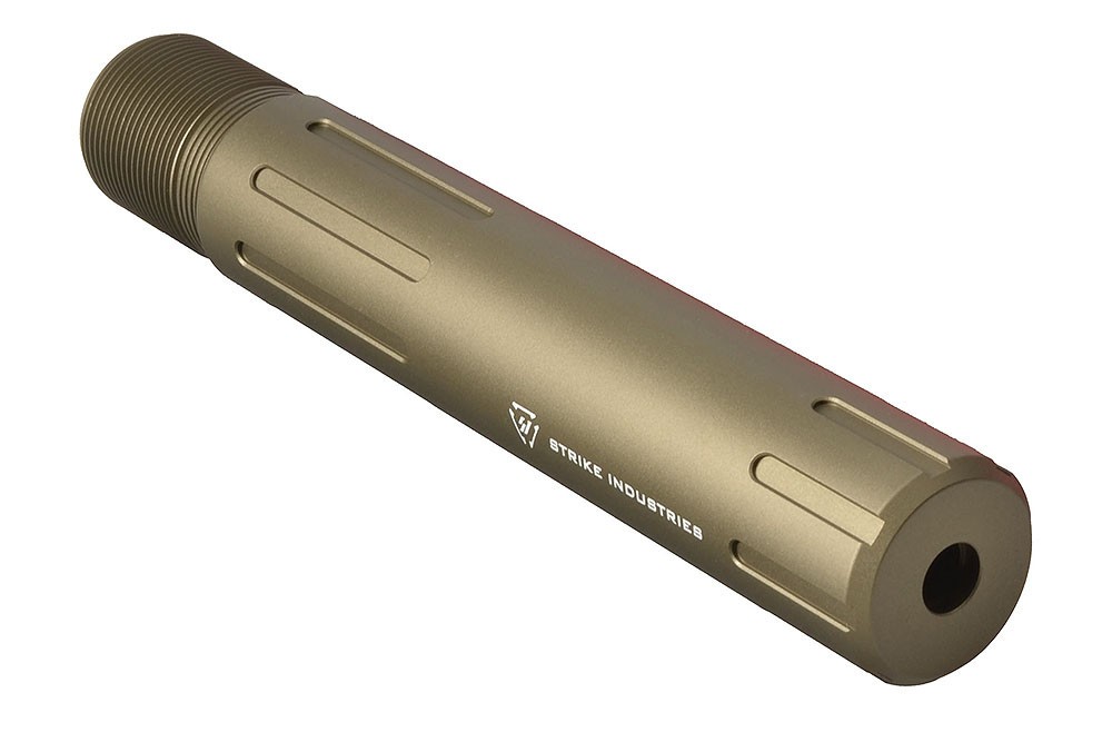 Strike Industries SI-AR-CARPRE-SLICK AR Pistol Receiver Tube FDE Aluminum - View 2