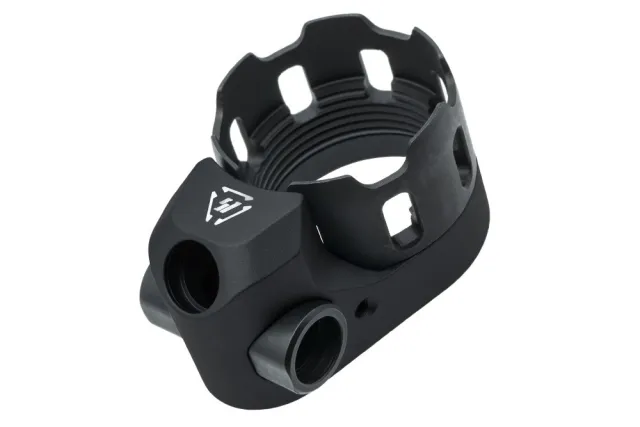 Strike Industries Tribus Castle Nut & End Plate Black Ambidextrous - View 2