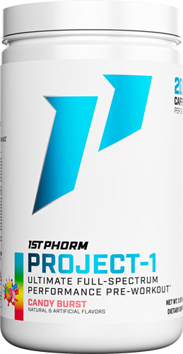1st Phorm Project-1 Pre-Workout Candy Burst 200mg Caffeine - View 2